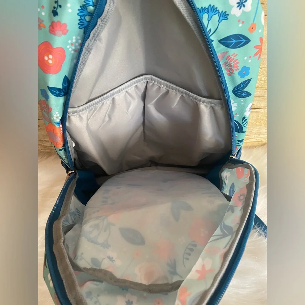 Fuel Lunch Bag & Backpack Bag Combo Floral School New